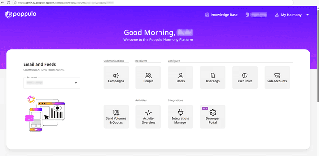 Poppulo Unified Dashboard
