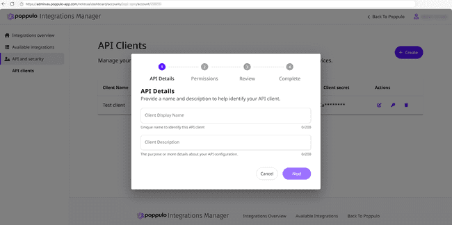 Poppulo Unified Dashboard