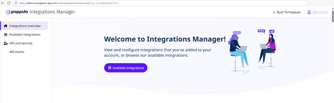 Poppulo Integration Manager Overview