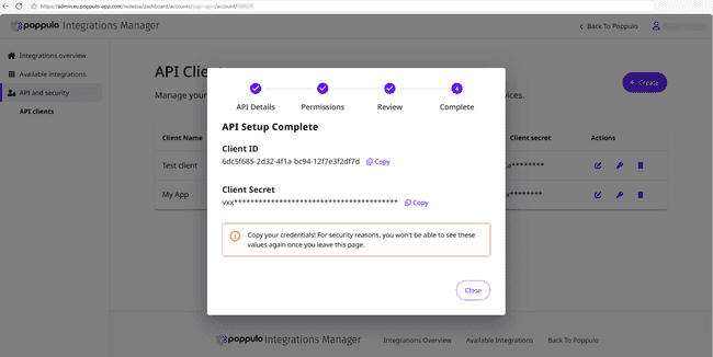 Poppulo Unified Dashboard